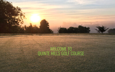 April Showers and Quinte Hills Golf News